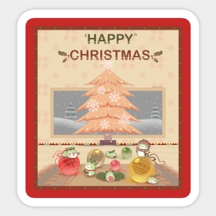 Christmas with Kongs Sticker